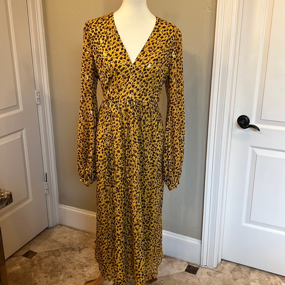 Saloni size 8 midi dress